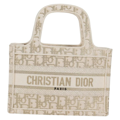 Christian Dior Book Tote Mini – Tela Trotter Beige – Made in Italy