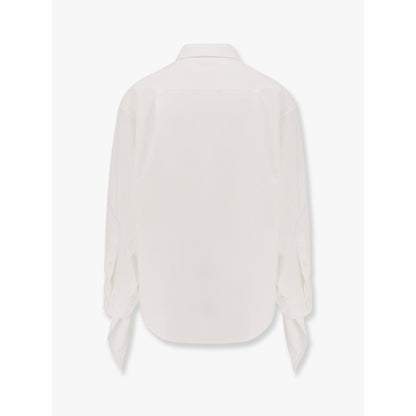 Balenciaga – Camicia Oversize in Cotone con Dettagli Annodati