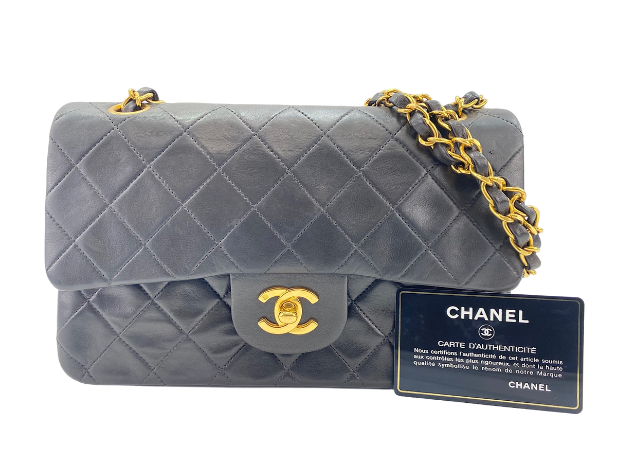Chanel Matelassé – Pelle nera