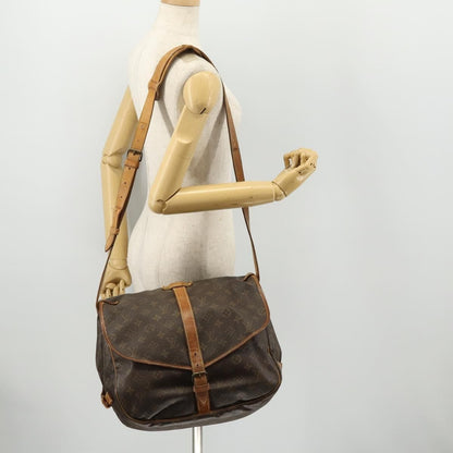 Louis Vuitton Saumur 35 Tela Monogram Vintage – 35 cm - Etoilux