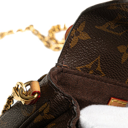Louis Vuitton Micro Métis Tela Monogram Marrone – 13 cm | Made in France - Etoilux