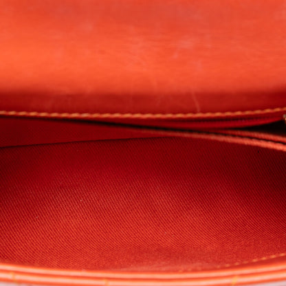 Chanel Mini Coco Handle Chevron – Pelle di Agnello Arancia (2017–2018) - Etoilux