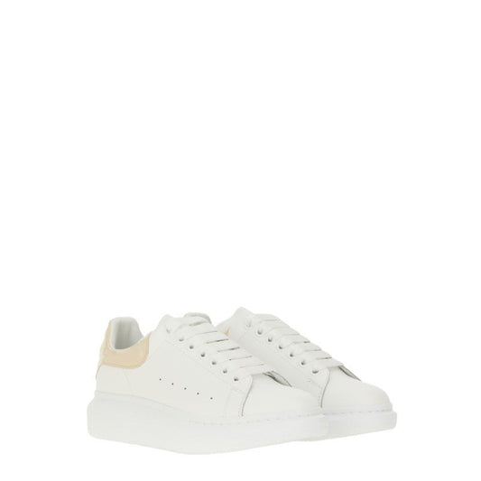 Alexander McQueen – Sneakers Oversize in Pelle con Dettaglio Beige - Etoilux