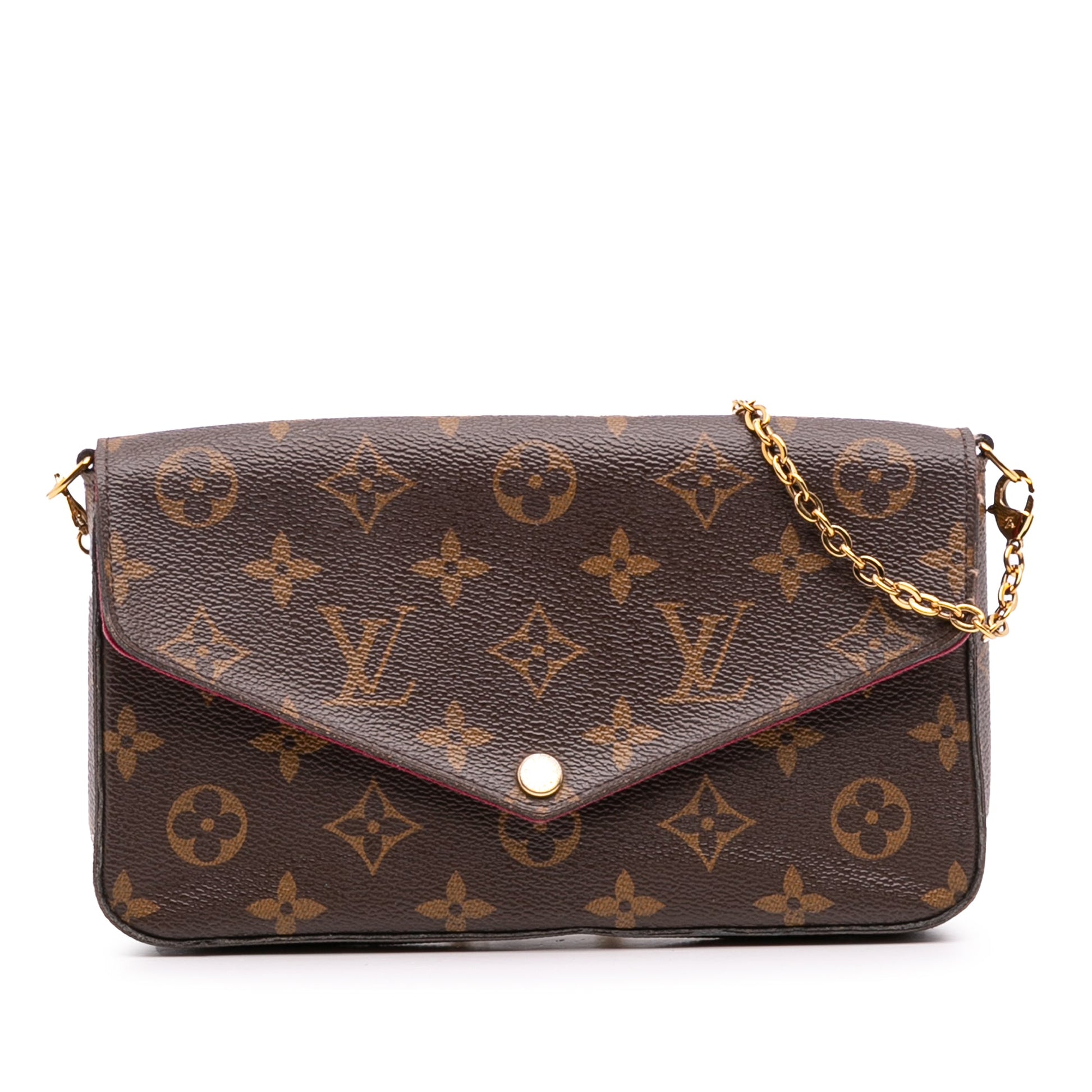 Louis Vuitton Pochette Félicie Monogram – Marrone – 2017 - Etoilux