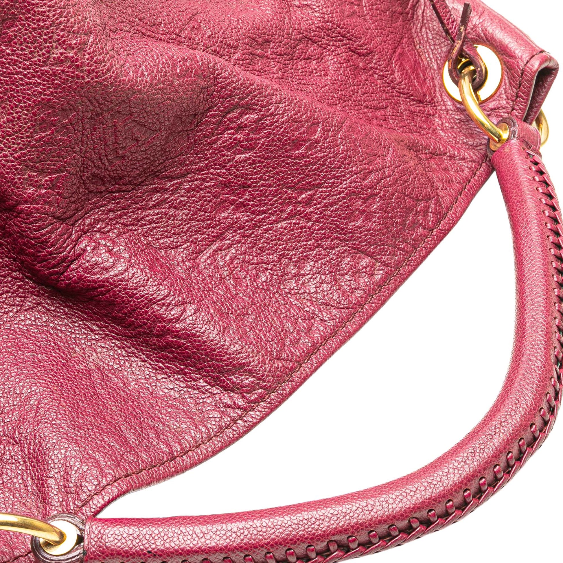 Louis Vuitton Artsy MM Monogram Empreinte – Pelle Rossa – 2012 - Etoilux