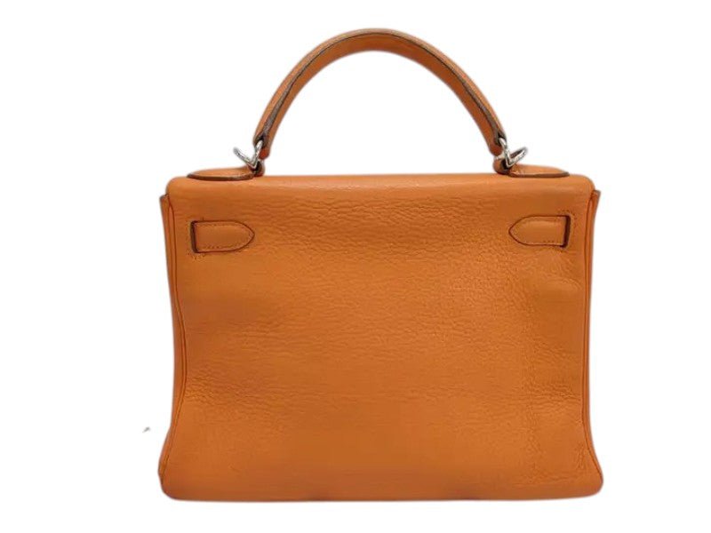 Hermès Kelly Retourne 28 Clémence Orange Palladium – 2010 - Etoilux
