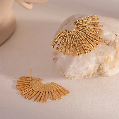 BEHI INDIGO EARRINGS - Etoilux