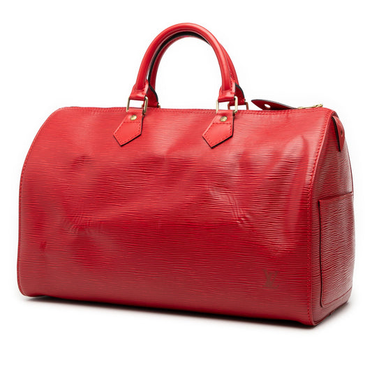 Louis Vuitton Speedy 35 Epi Rosso – 1995 – Size 35 - Etoilux