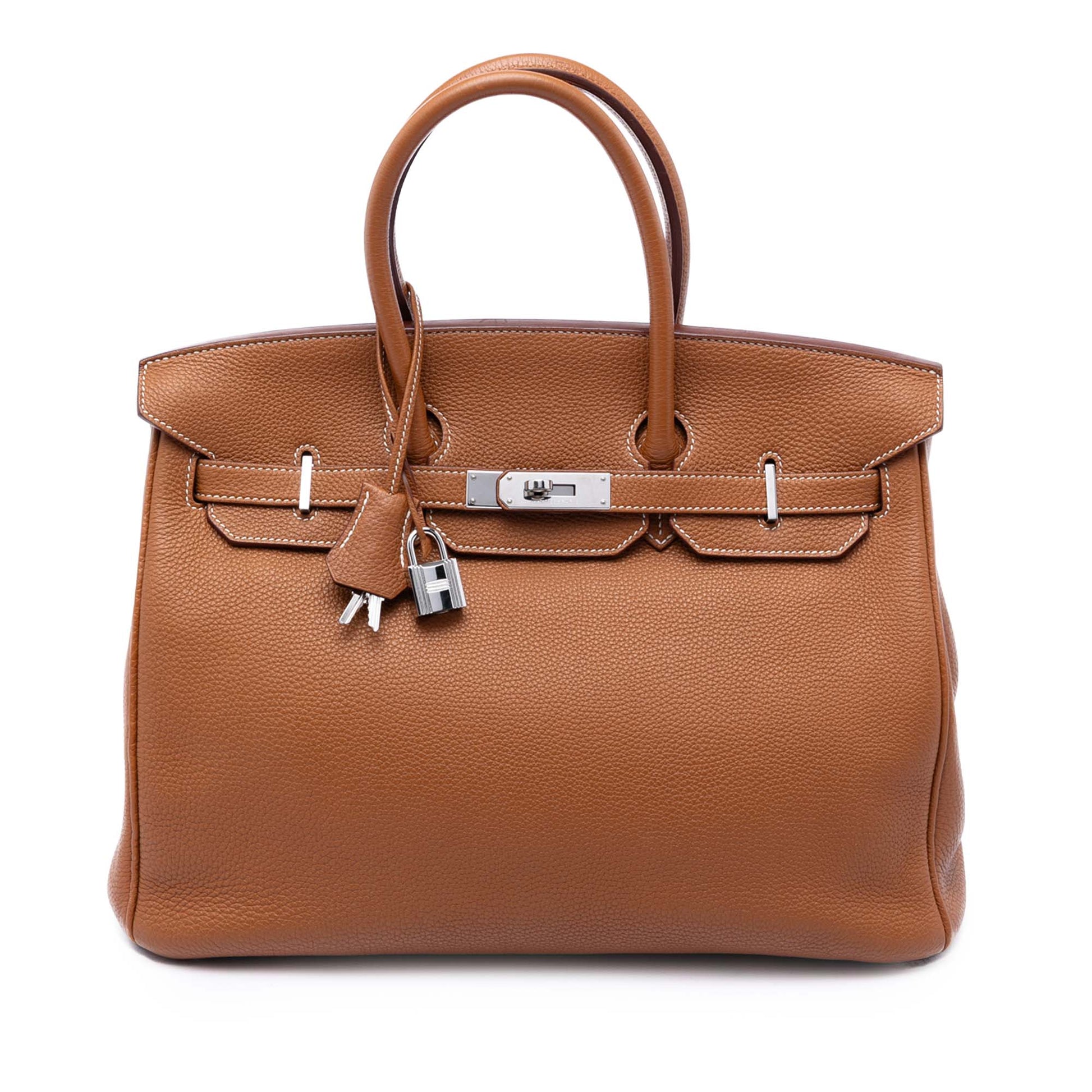 Hermès Birkin 35 Togo Gold PHW – Autentica | Etoilux