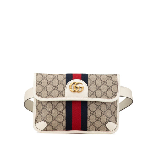 Gucci Ophidia GG Belt Bag – Tela GG Supreme con finiture in pelle - Etoilux
