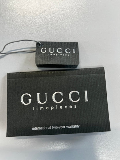 Gucci 5500L Orologio al Quarzo in Acciaio Inossidabile Quadrante Bianco – 25 mm - Etoilux