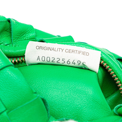 Bottega Veneta Candy Jodie Intrecciato Pelle Nappa Verde Parakeet 2020 – 13 cm - Etoilux