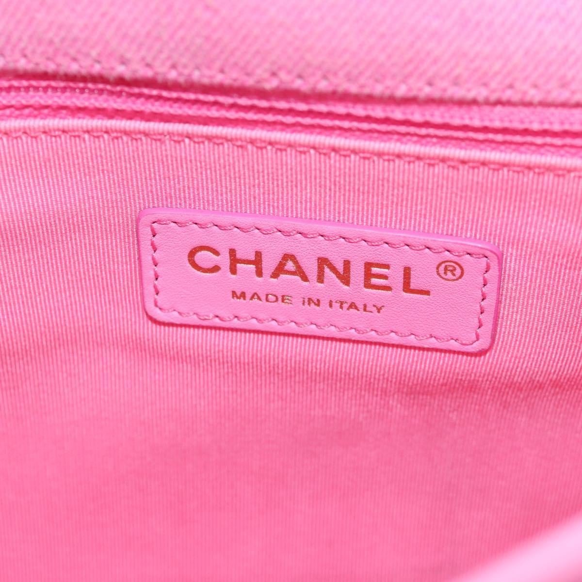 Chanel Small Flap Bag Denim Trapuntato Rosa – 20 cm - Etoilux