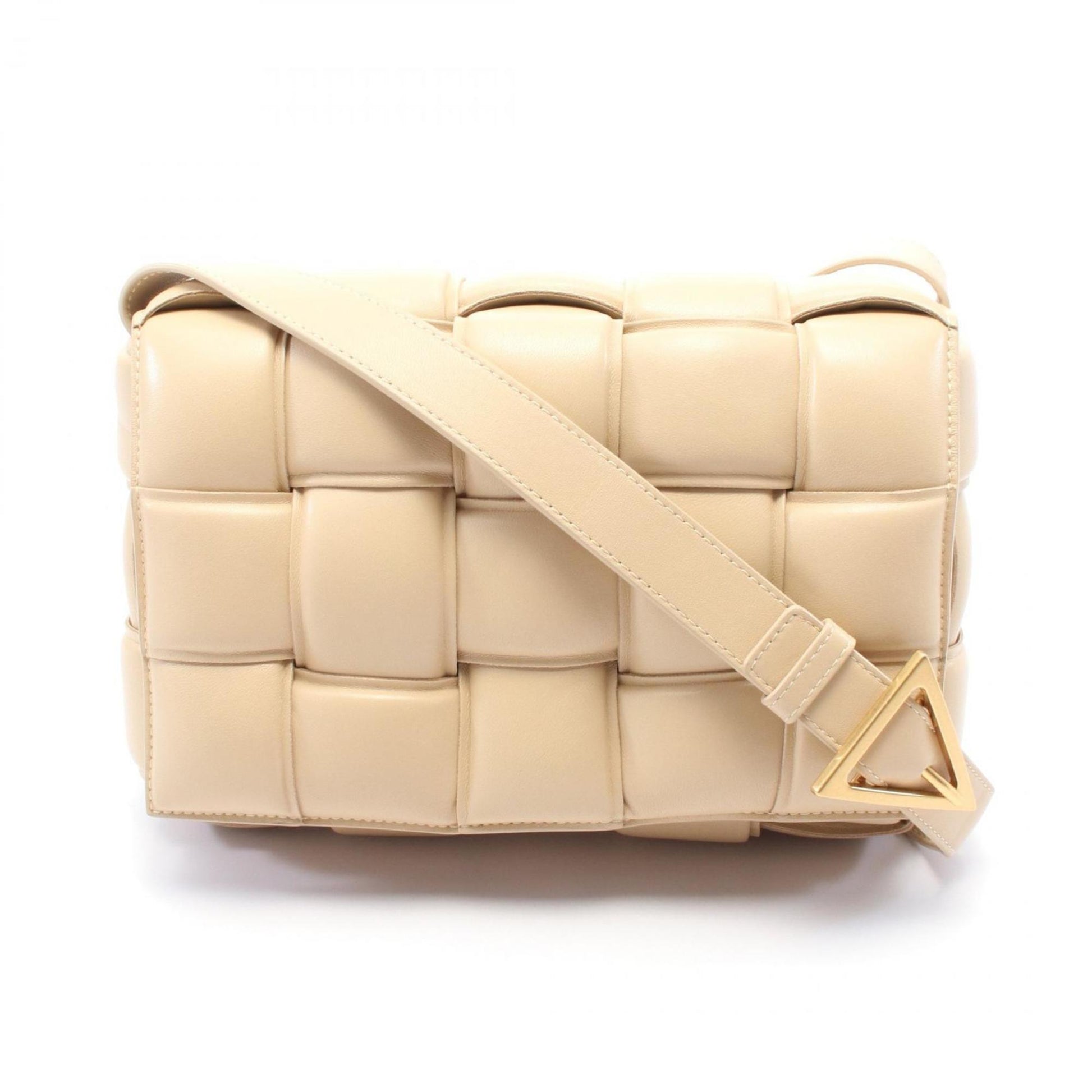 Bottega Veneta Cassette – Pelle Beige Intrecciata (Ref. 591970) - Etoilux
