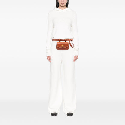 Gucci Bamboo 1947 Belt Bag Pelle di Vitello Marrone con Cintura Horsebit — Mini - Etoilux