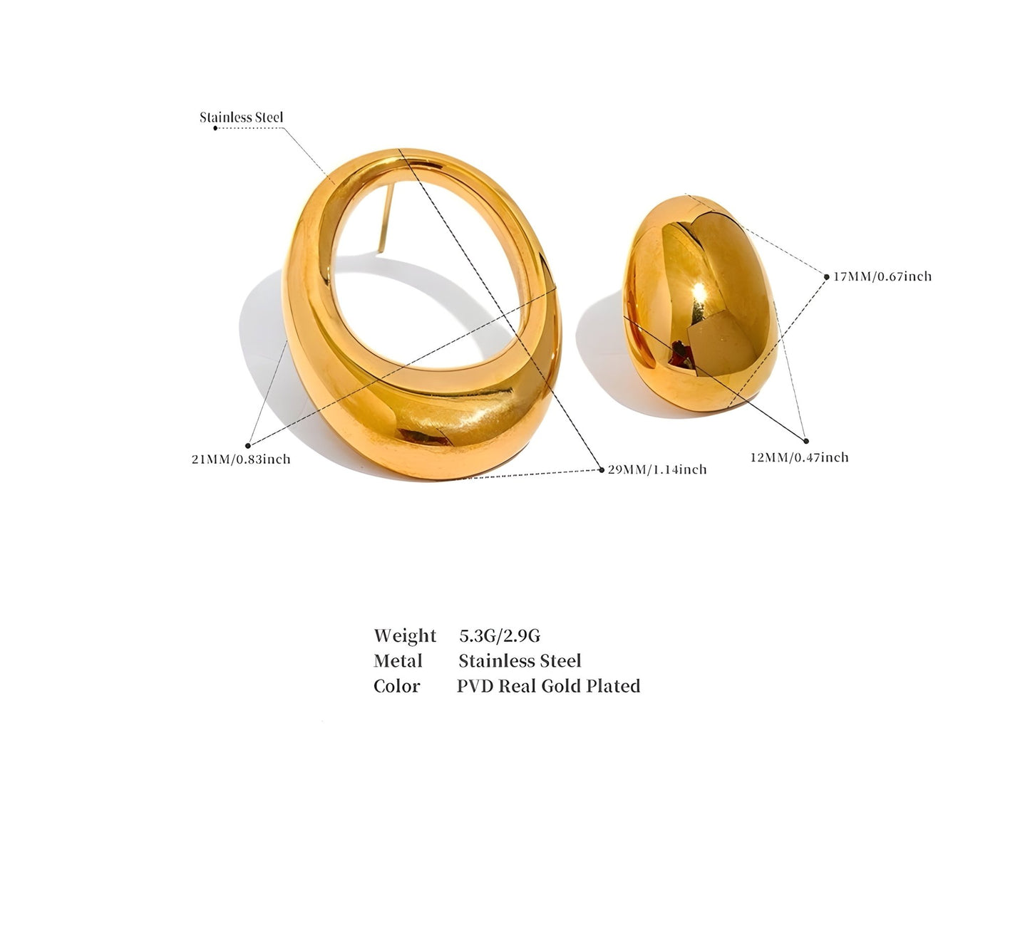 BEHI FIONA EARRINGS - Etoilux