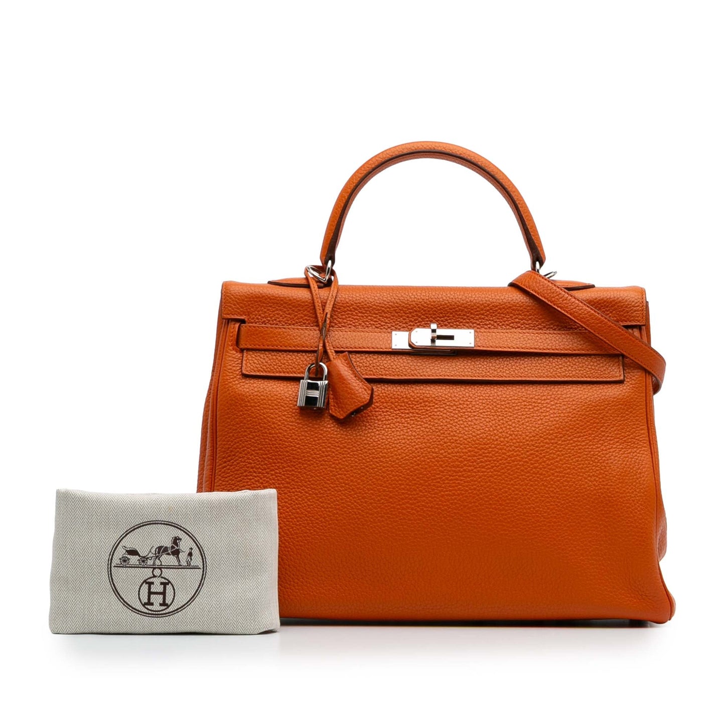 Hermès Kelly 35 Retourne in pelle Togo Potiron – 2013 - Etoilux