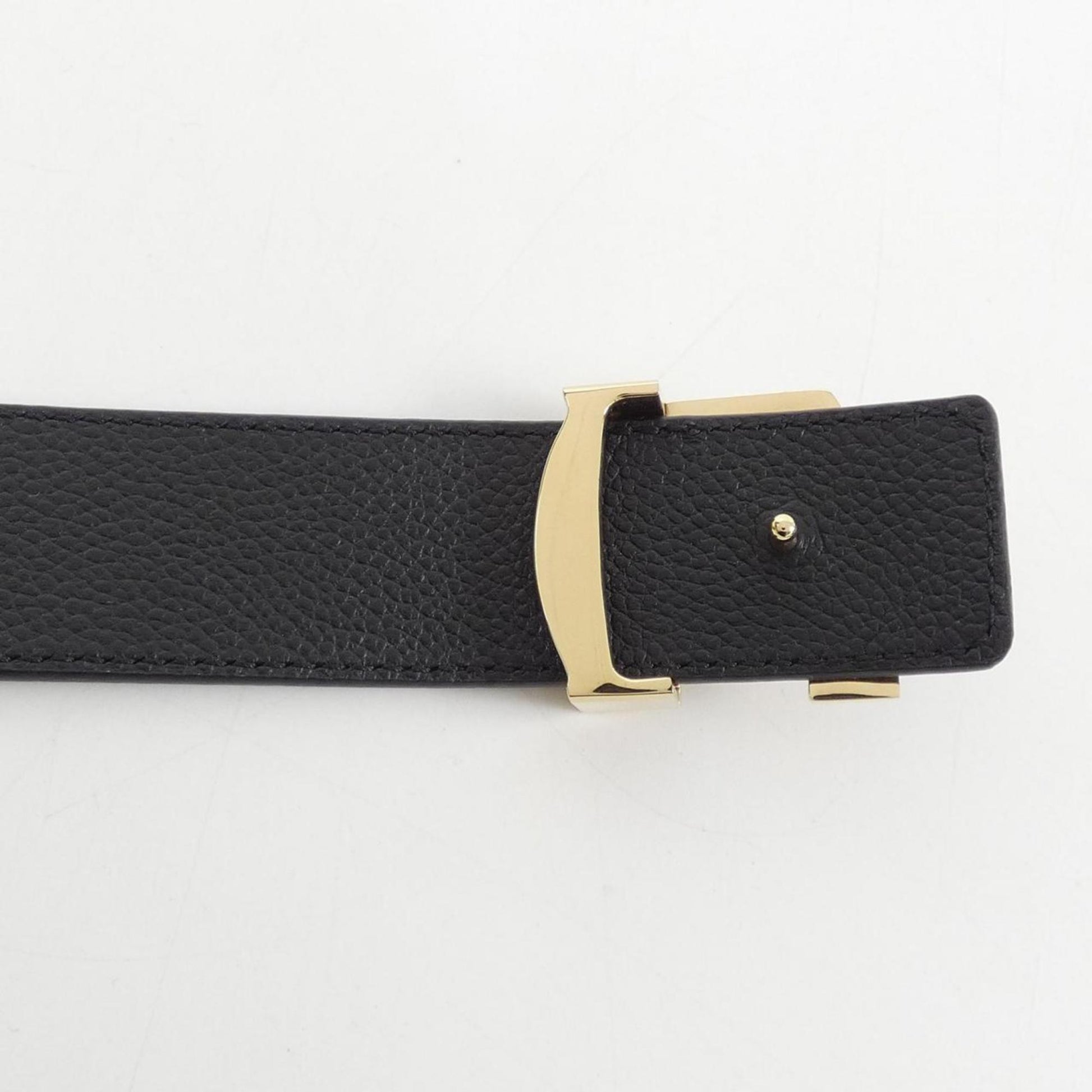 Louis Vuitton x Yayoi Kusama Cintura in pelle – Nero con pois bianchi - Etoilux