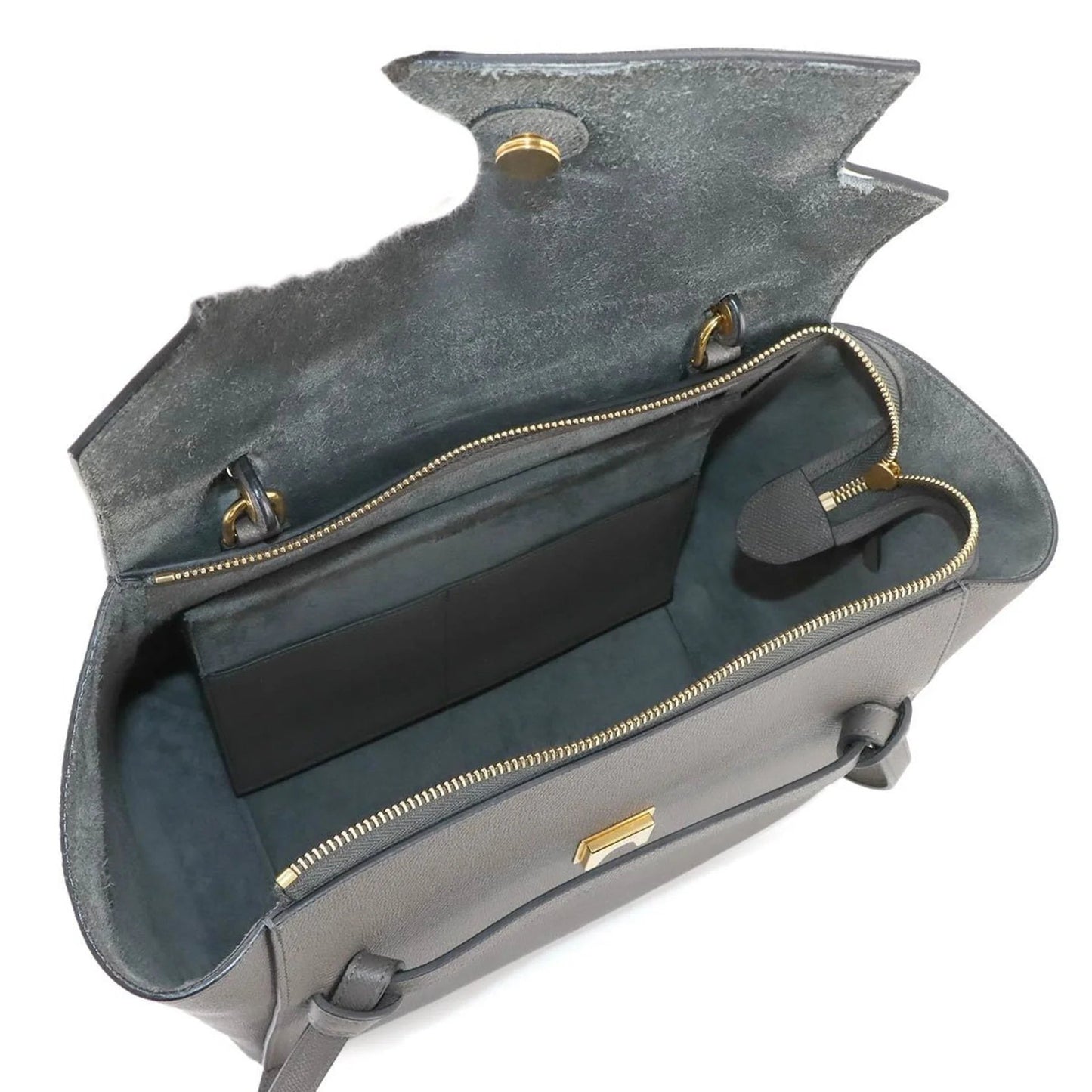 Céline Belt Bag Mini – Pelle Grigia - Etoilux