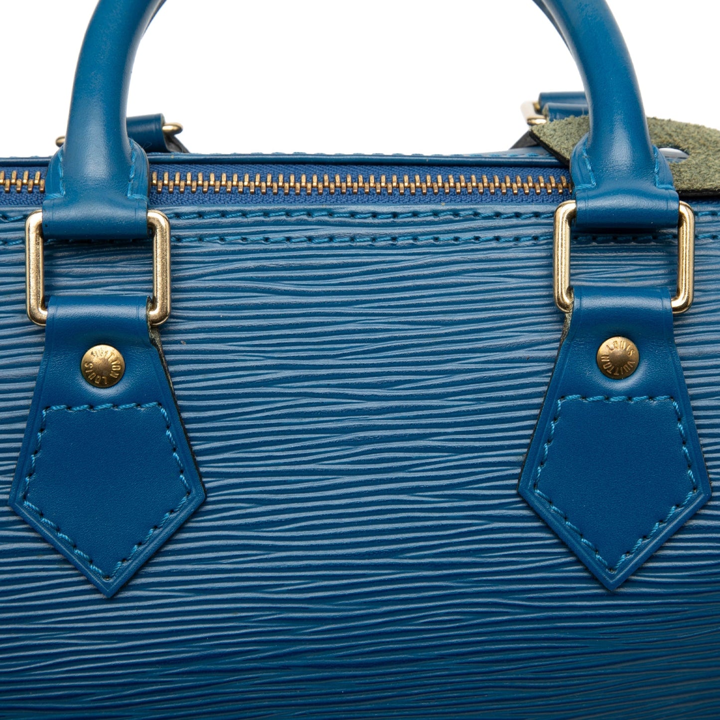 Louis Vuitton Speedy 25 Pelle Epi blu – 1995 - Etoilux