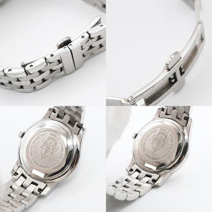 Gucci 5500L Orologio al Quarzo in Acciaio Inossidabile Quadrante Bianco – 25 mm - Etoilux