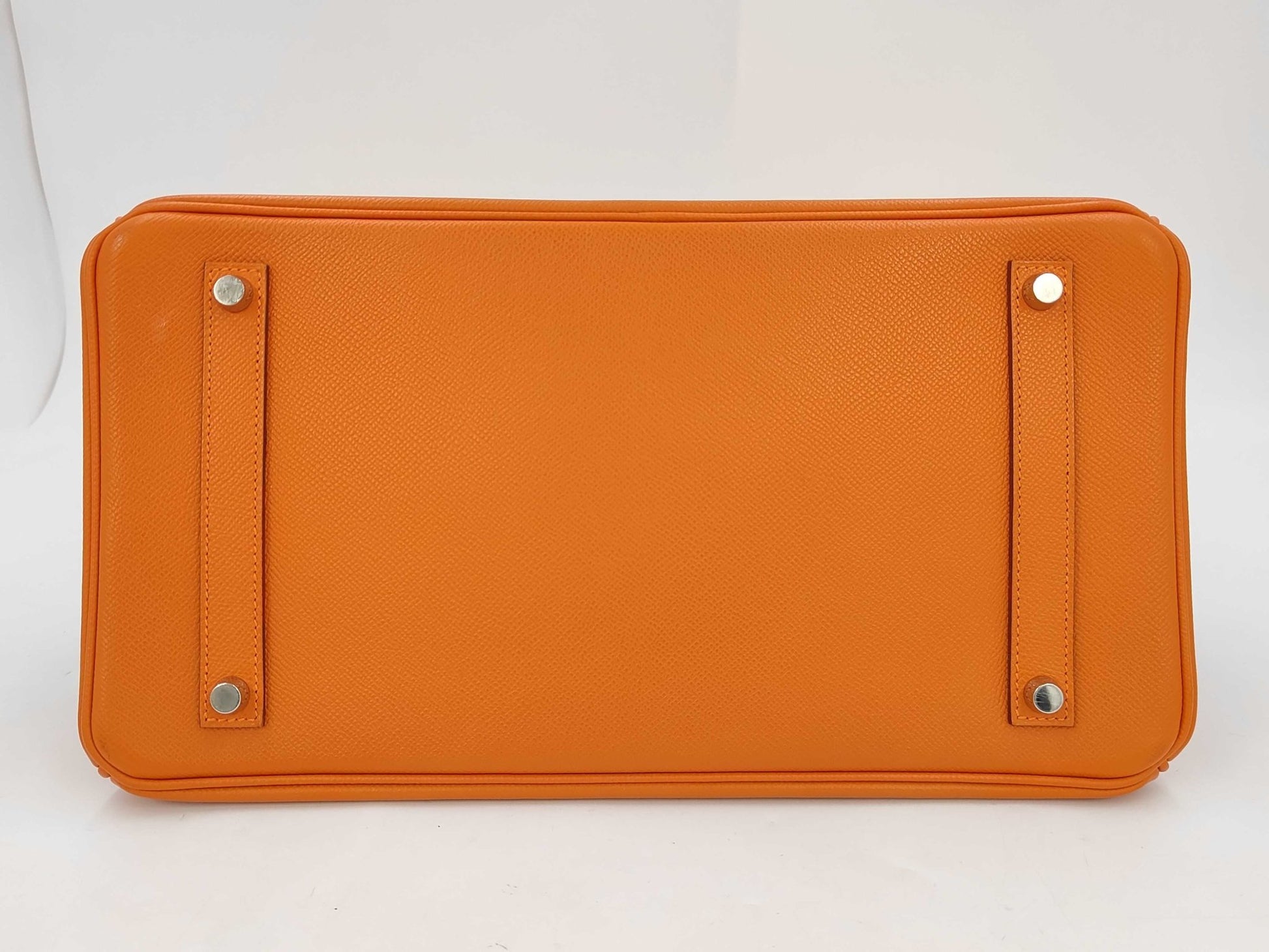 Hermès Birkin 35 Pelle Epsom Orange H Hardware Palladio – 2013 - Etoilux