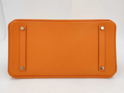 Hermès Birkin 35 Pelle Epsom Orange H Hardware Palladio – 2013 - Etoilux