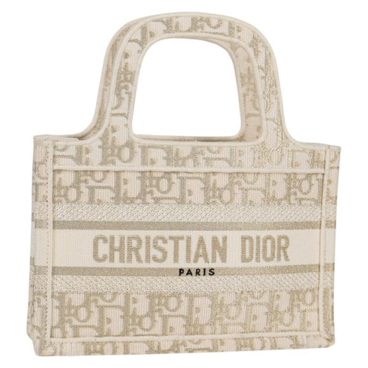 Dior Book Tote Mini tela beige