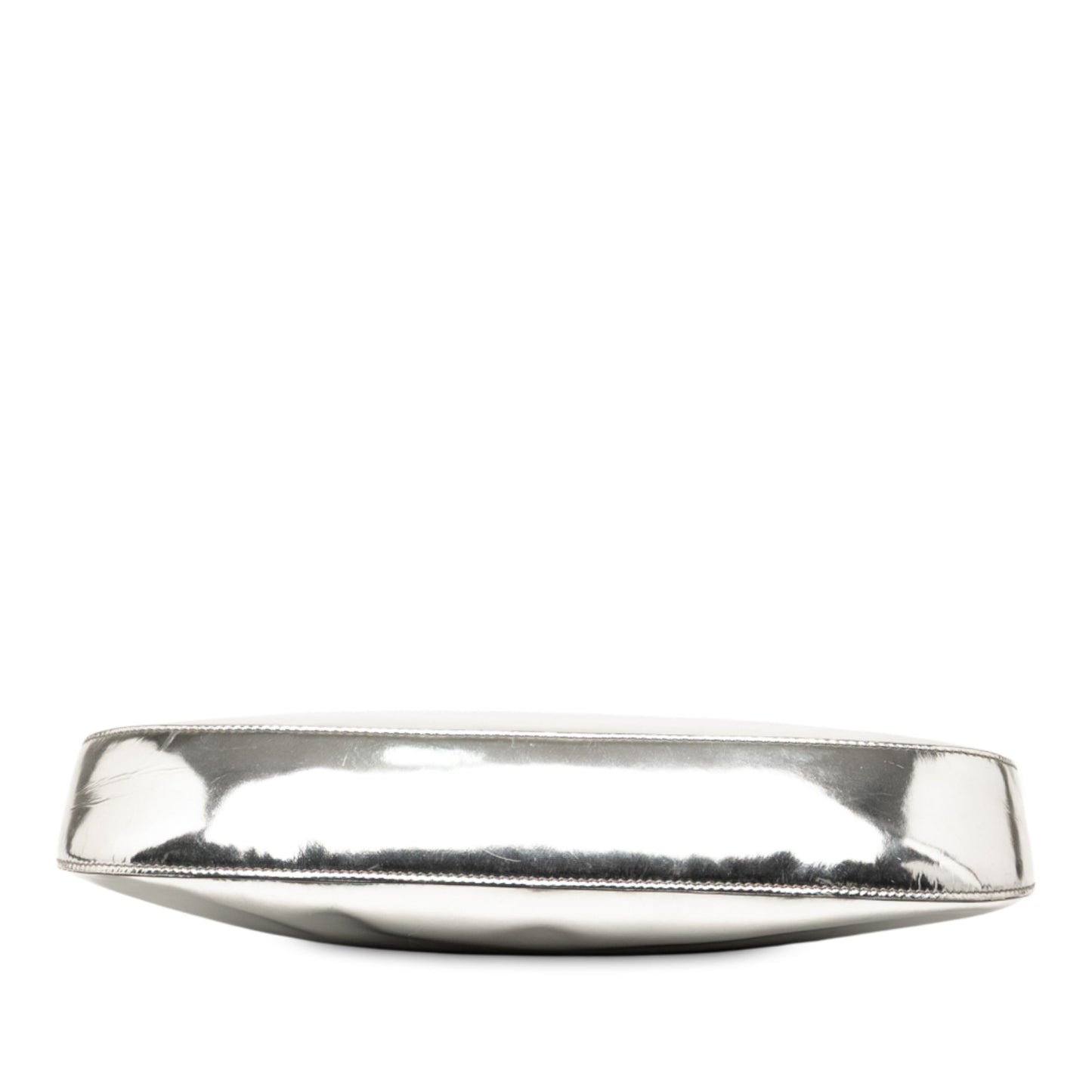 Prada – Cleo in pelle spazzolata argento - Etoilux