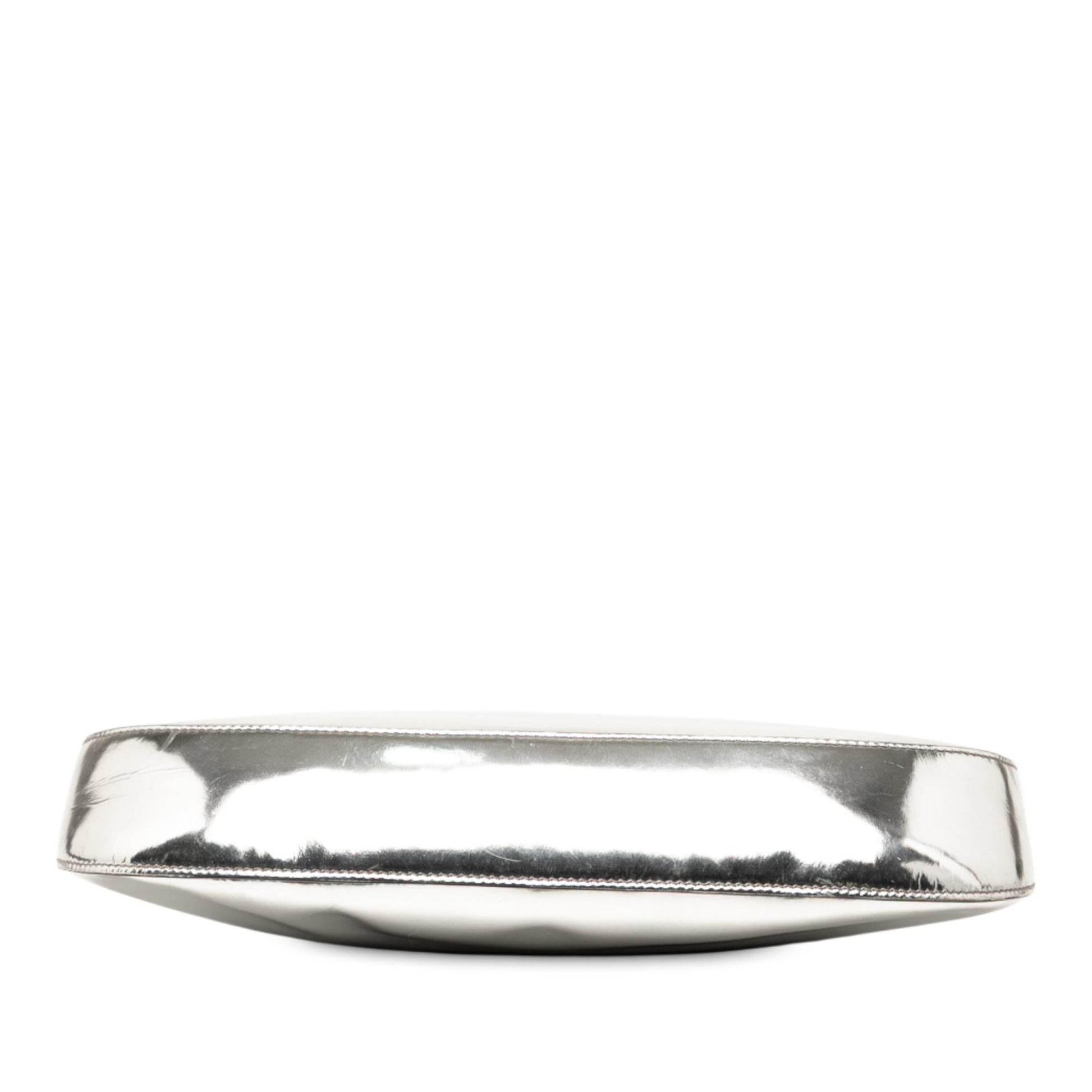 Prada – Cleo in pelle spazzolata argento - Etoilux