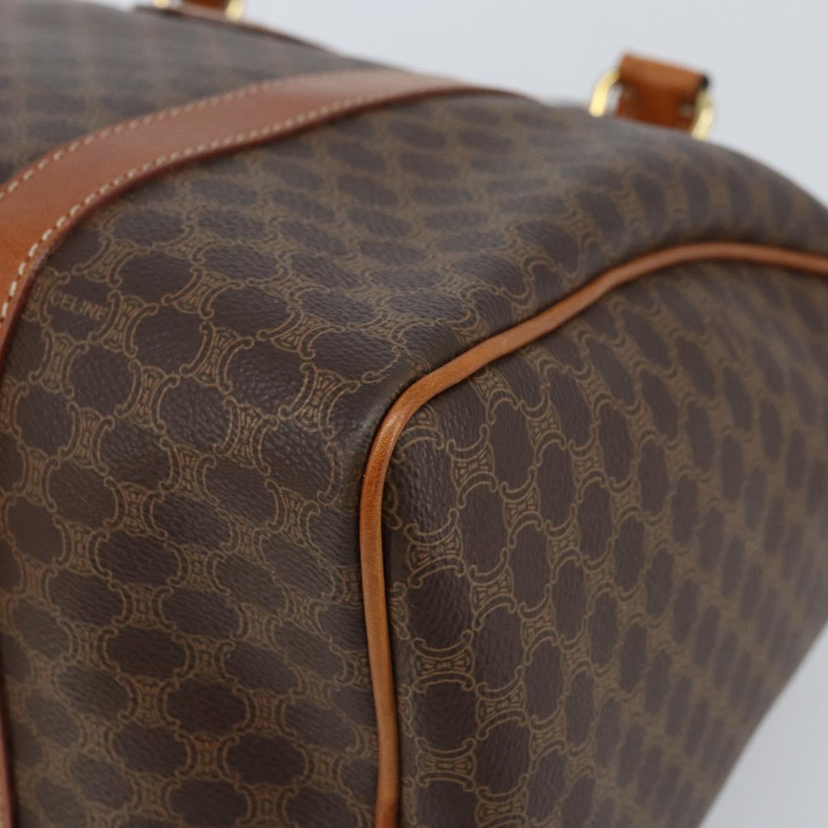 Céline Vintage Boston Macadam Canvas Pelle Cognac – 32 cm. eylo1er8pw - Etoilux