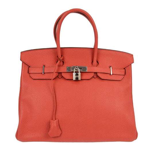 Hermès Birkin 35 – Pelle Togo Capucine – Hardware Palladio – 2010 - Etoilux