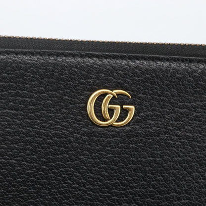 Gucci GG Marmont Pouch Pelle nera con logo GG – Pochette iconica - Etoilux
