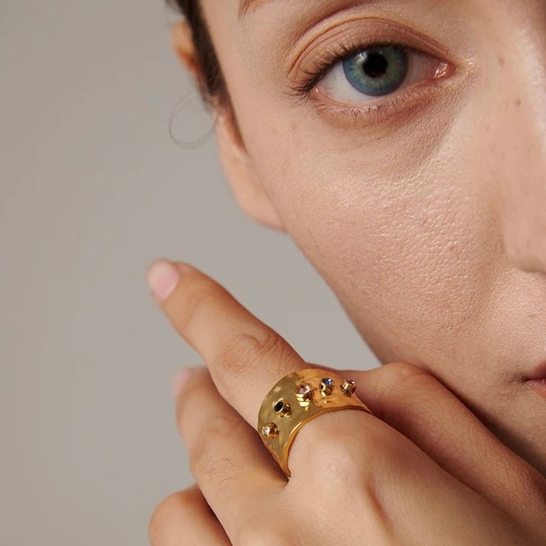 BEHI AZZU RING - Etoilux