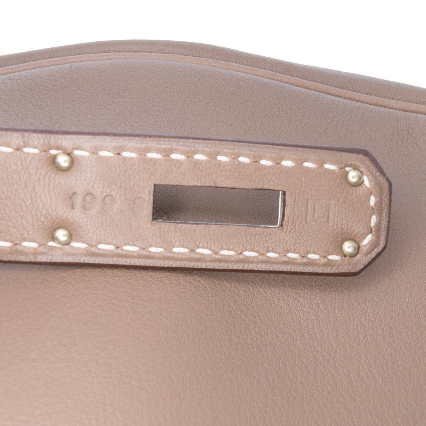 Hermès – Kelly II Retourne 35 in pelle Swift Etoupe - Etoilux