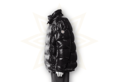Moncler x 1017 Alyx 9SM – Piumino nero lucido Tagli XL - Etoilux