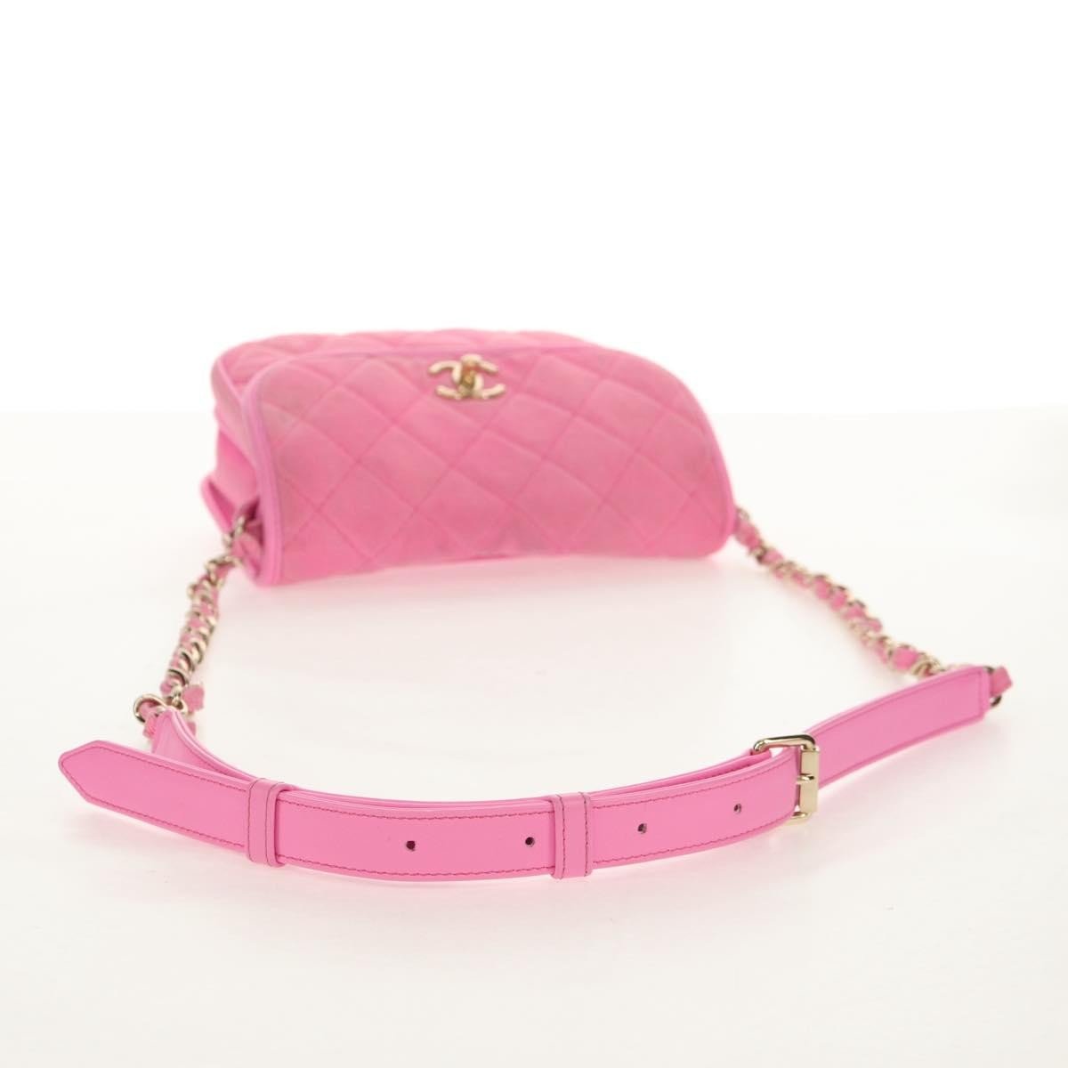 Chanel Small Flap Bag Denim Trapuntato Rosa – 20 cm - Etoilux