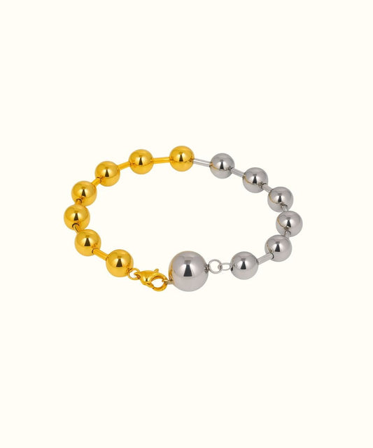 Bracciale Bicolor Sfere - Etoilux
