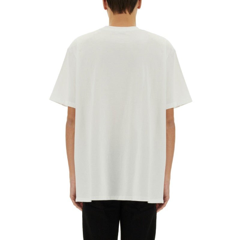 BALMAIN – T-shirt in cotone con logo - Etoilux