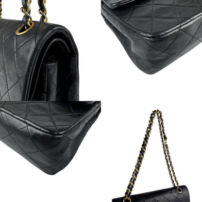 Chanel Classic Flap Vintage – Pelle Nera – Serie 1 (1989 - 1991) - Etoilux