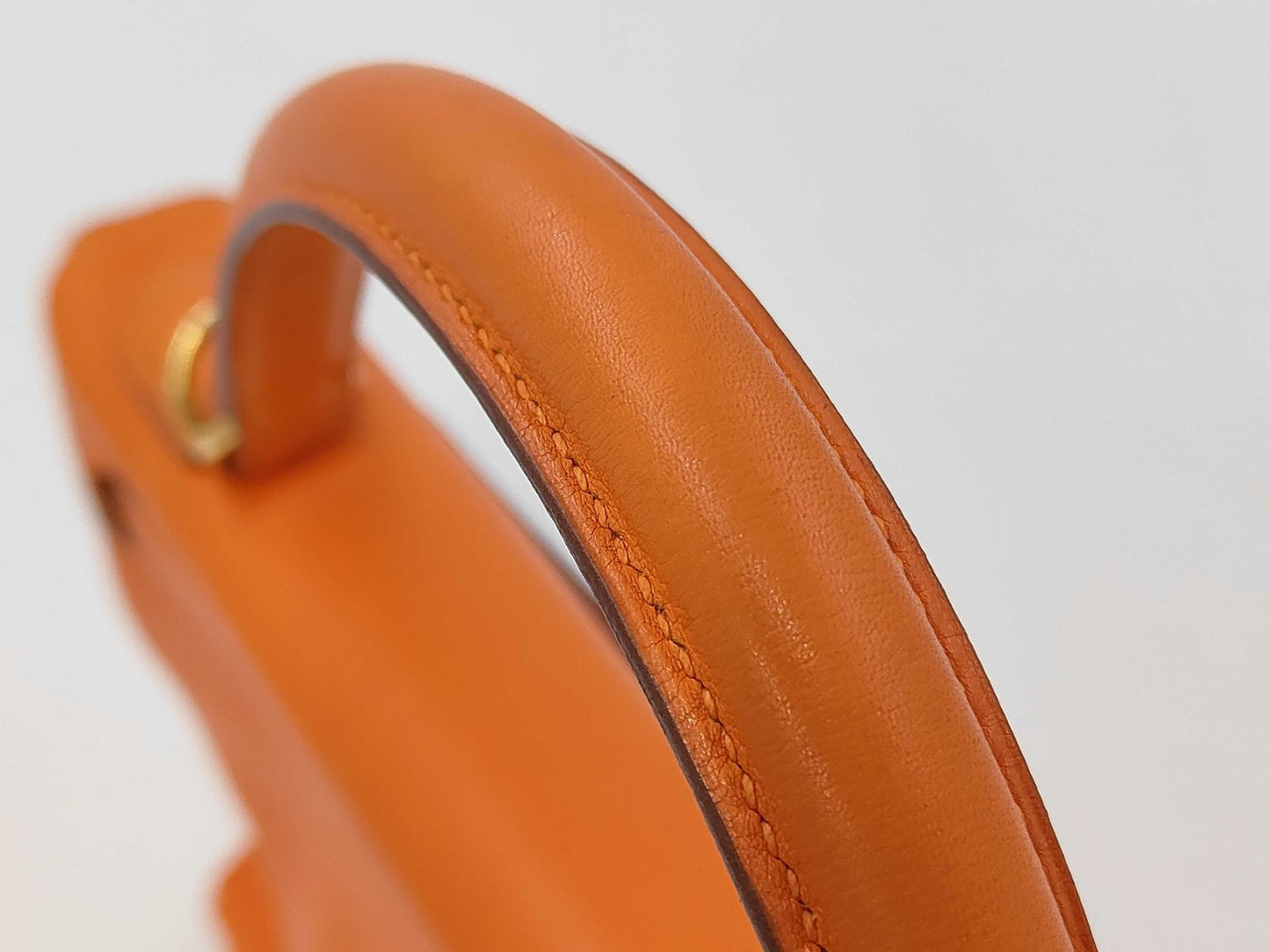 Hermès Kelly 32 Retourné Pelle Gulliver Arancione GHW 2000 – 32 cm - Etoilux