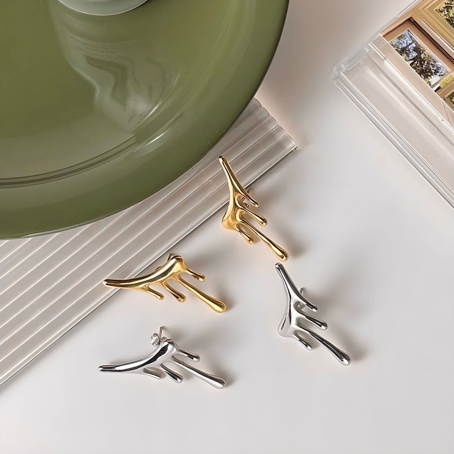 BEHI LIGIA EARRINGS - Etoilux