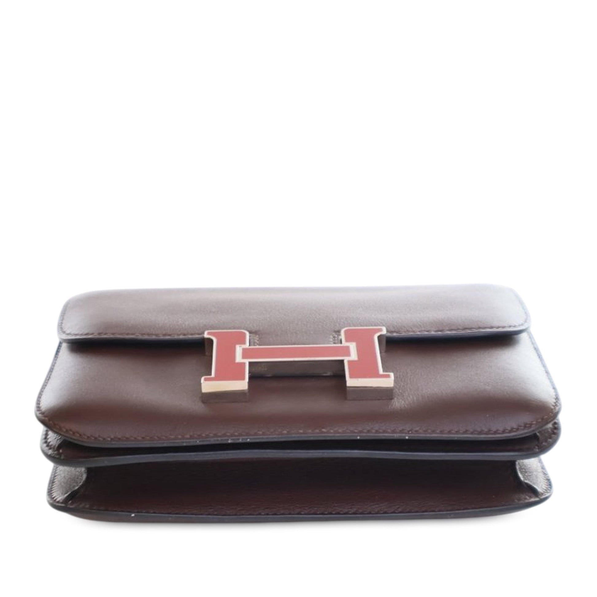 HERMÈS Constance 18 Mini Swift Rouge Sellier - Etoilux