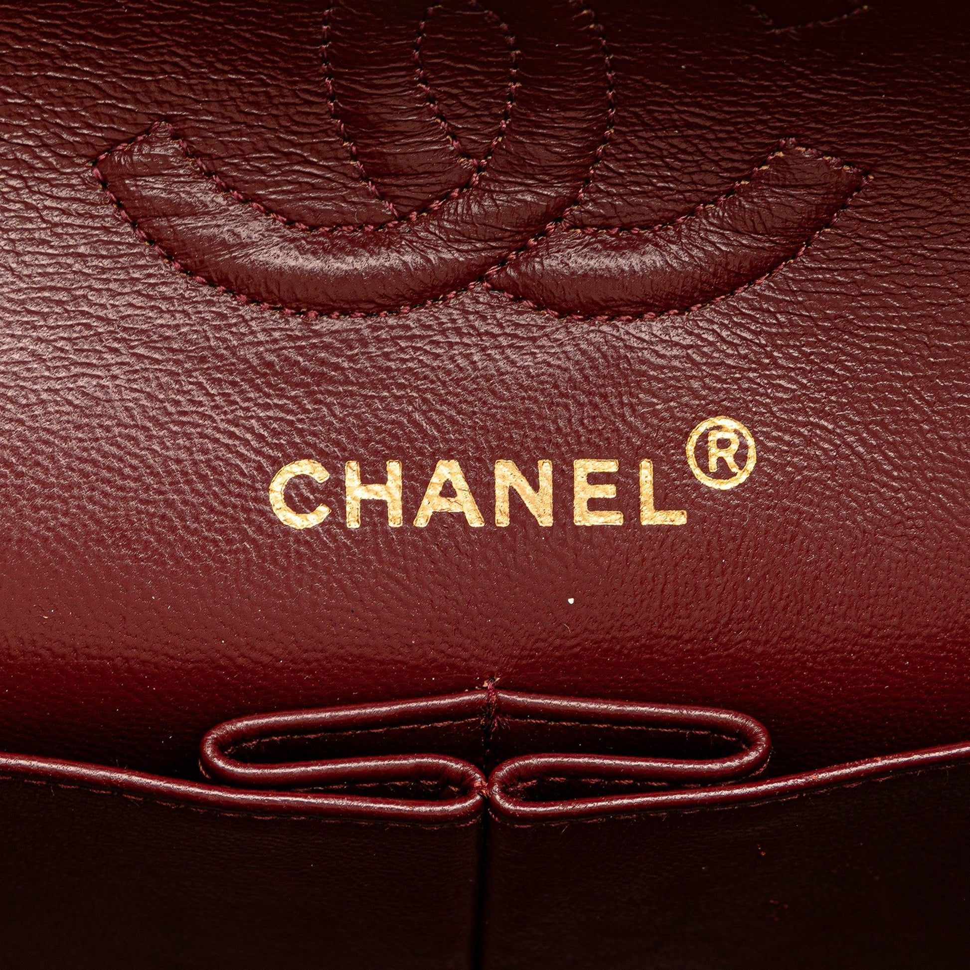 Chanel – Classic Flap Small Double Flap in Pelle di Agnello Nera - Etoilux