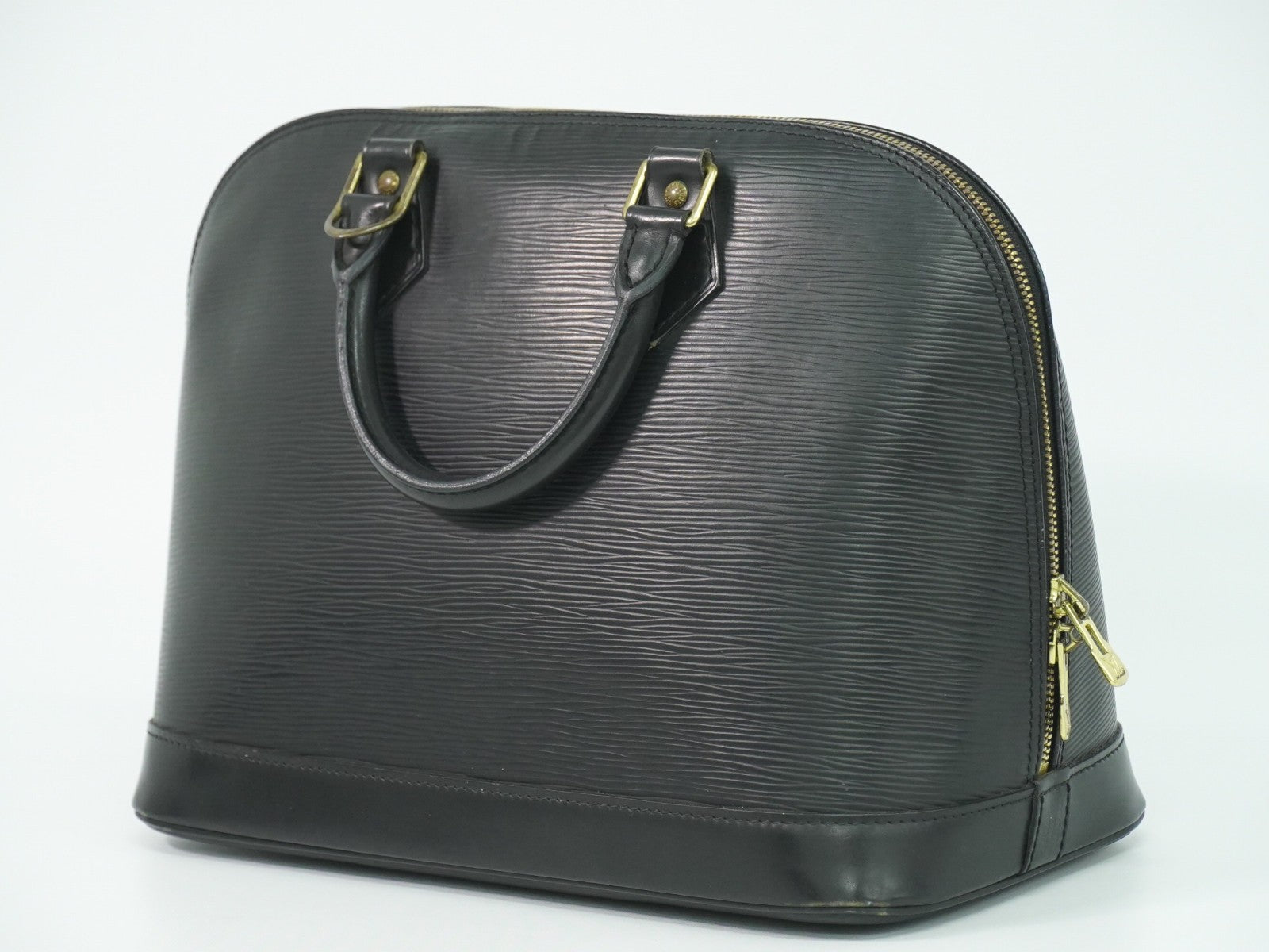 Louis Vuitton Alma MM – Pelle Épi Nera – Vintage 1996 - Etoilux