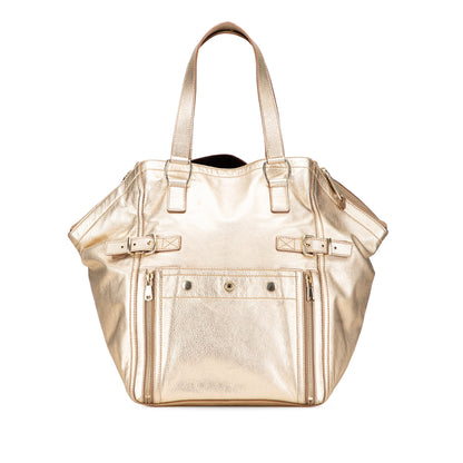 Saint Laurent – Downtown Medium Tote in Pelle Dorata - Etoilux