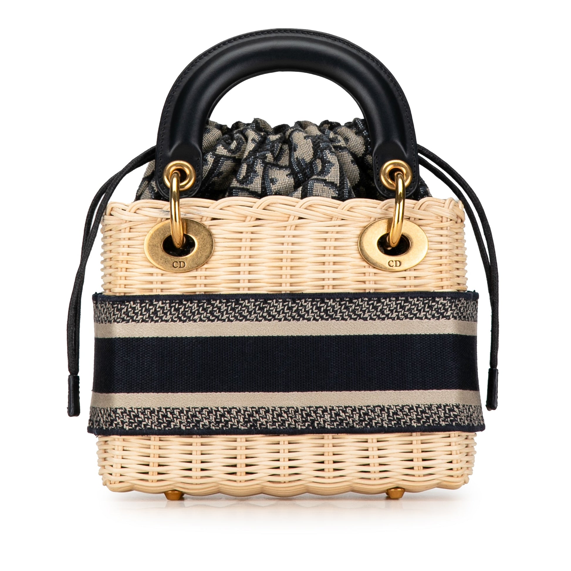 Dior Mini Oblique Wicker Lady Dior - Etoilux