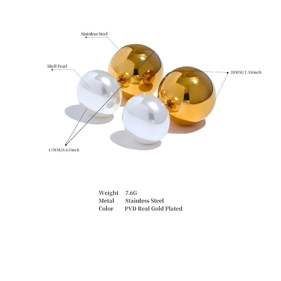 BEHI ROWA EARRINGS - Etoilux