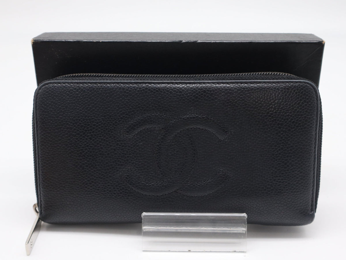 Chanel Portefeuille long CC logo - Etoilux