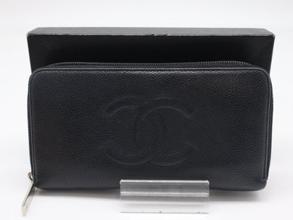 Chanel Portefeuille long CC logo - Etoilux